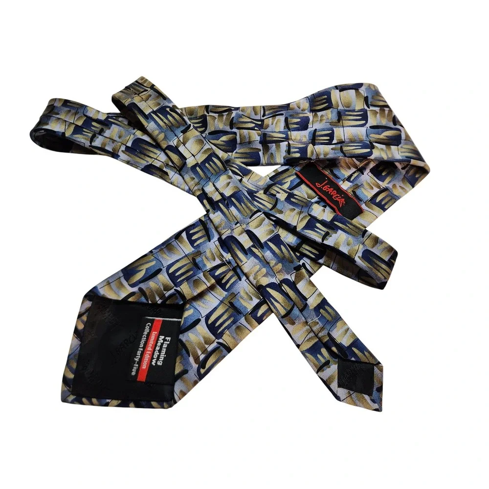 J Garcia Flaming Meadow Limited Edition‎ Collection 45 Silk Tie Mens 3.75 x 62